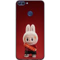 Miniatyrbillede 1 af 3: Huawei P smart Gennemsigtig cover Pop Mart The Monsters Labubu Held og Lykke Vinyl Plysdukke