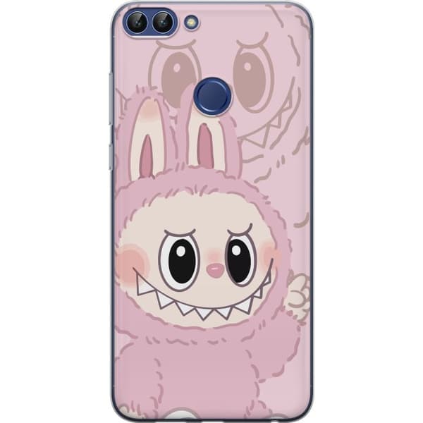 Huawei P smart Gennemsigtig cover Labubu Floral Freak