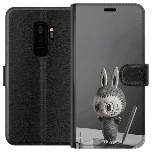 Samsung Galaxy S9+ Tegnebogsetui Pop Mart MEGA LABUBU LABUBU Sketch 1000%