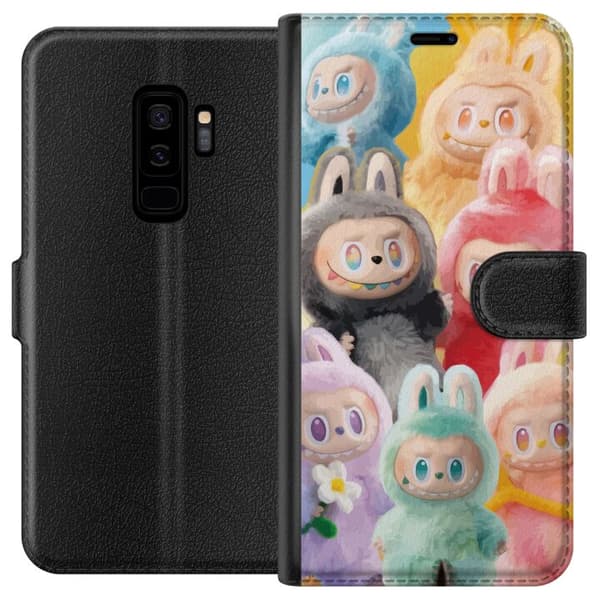 Samsung Galaxy S9+ Tegnebogsetui Labubu Skitse Stil
