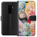 Miniatyrbillede 1 af 3: Samsung Galaxy S9+ Tegnebogsetui Labubu Skitse Stil