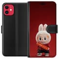 Miniatyrbilde 1 av 3: Apple iPhone 11 Lommeboketui Pop Mart The Monsters Labubu Lykke til Vinyl Plysj Dukke