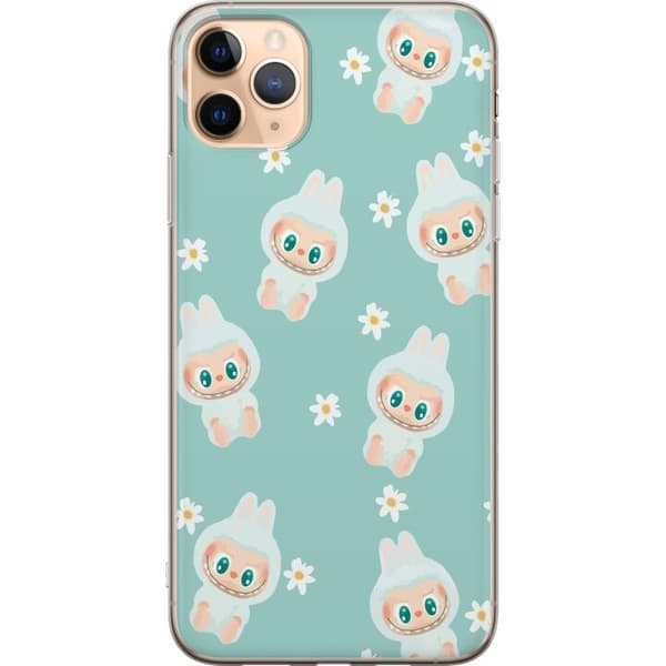 Apple iPhone 11 Pro Max Gennemsigtig cover Labubu Candy Vibes