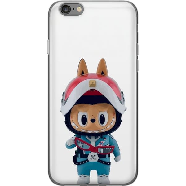 Apple iPhone 6s Gjennomsiktig deksel How2work Labubu Monstrene x Ultraman Blue Figur
