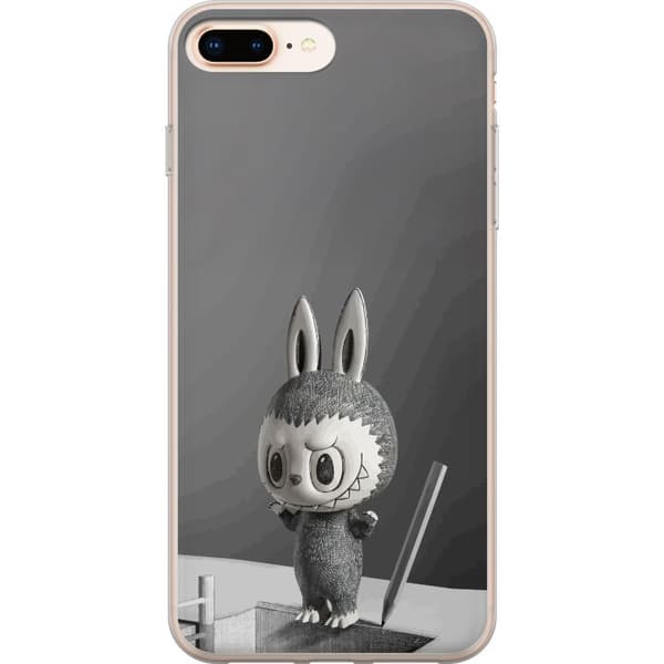 Apple iPhone 7 Plus Gjennomsiktig deksel Pop Mart MEGA LABUBU LABUBU Sketch 1000%