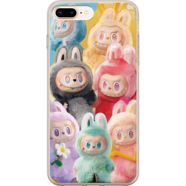 Apple iPhone 7 Plus Gennemsigtig cover Labubu Skitse Stil