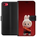 Pikkukuva 1 / 3: Apple iPhone 8 Lompakkokotelo Pop Mart The Monsters Labubu Onnea Vinyl Nukke