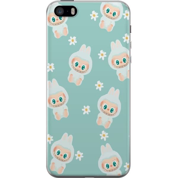 Apple iPhone SE (2016) Läpinäkyvä kuori Labubu Candy Vibes