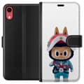 Miniatyrbilde 1 av 3: Apple iPhone XR Lommeboketui How2work Labubu Monstrene x Ultraman Blue Figur