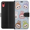 Miniatyrbild 1 av 3: Apple iPhone XR Plånboksfodral Labubu Star Pattern – Stjärnmönstrat med monsterlook