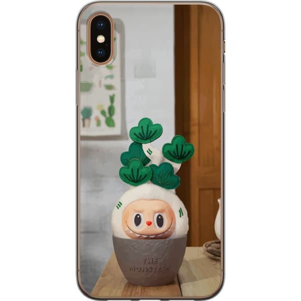 Apple iPhone X Gennemsigtig cover MONSTRENE Uduelige Planter