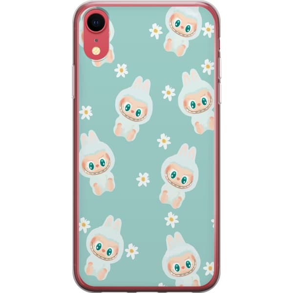 Apple iPhone XR Läpinäkyvä kuori Labubu Candy Vibes