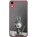 Miniatyrbillede 1 af 2: Apple iPhone XR Gennemsigtig cover Pop Mart MEGA LABUBU LABUBU Sketch 1000%