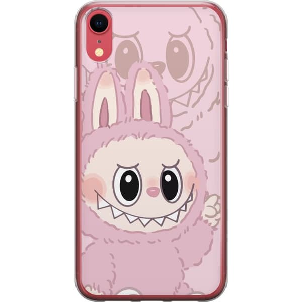 Apple iPhone XR Läpinäkyvä kuori Labubu Floral Freak