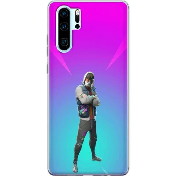 Huawei P30 Pro Genomskinligt Skal black knight fortnite