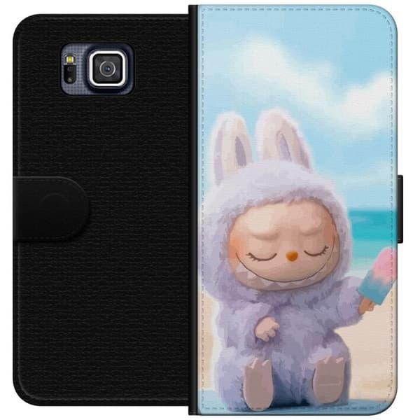 Samsung Galaxy Alpha Tegnebogsetui Labubu Lyserød Stemning