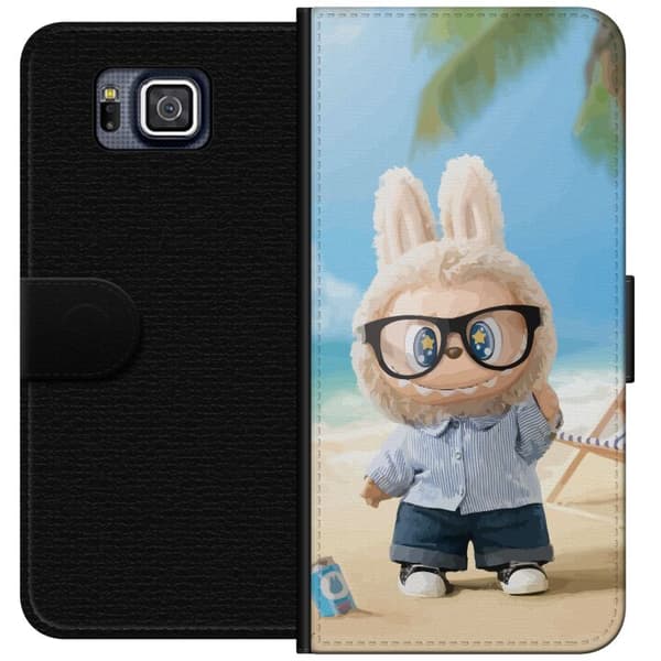 Samsung Galaxy Alpha Tegnebogsetui Labubu Mørke Drømme