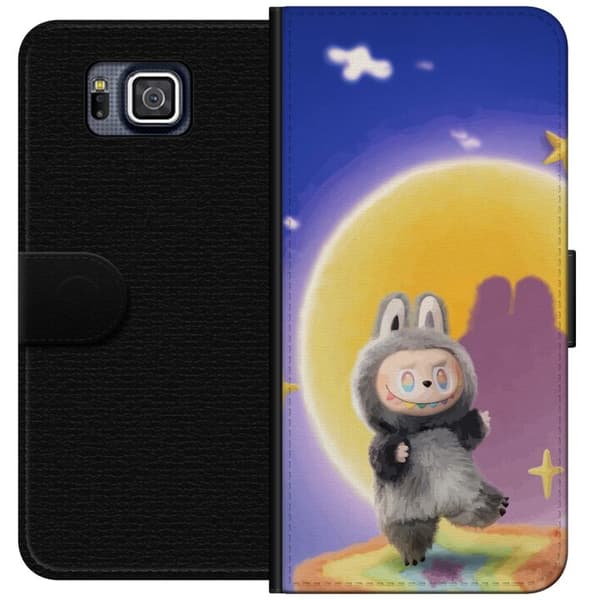 Samsung Galaxy Alpha Tegnebogsetui Labubu Neon Pop - Neonfarvet pop art monster