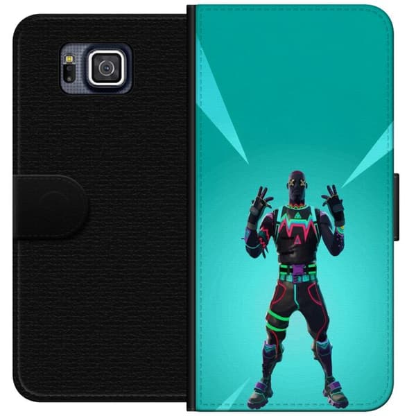 Samsung Galaxy Alpha Tegnebogsetui sort ridder fortnite