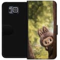 Miniatyrbillede 1 af 3: Samsung Galaxy Alpha Tegnebogsetui Labubu Graffiti Vibes – Gadekunst i monsterform