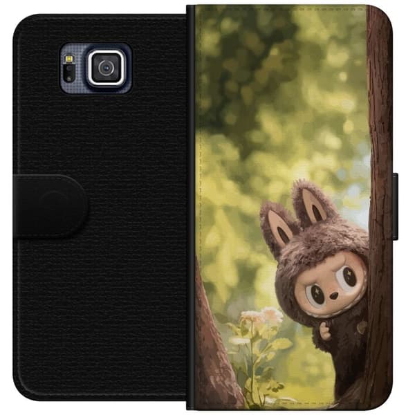 Samsung Galaxy Alpha Tegnebogsetui Labubu Graffiti Vibes – Gadekunst i monsterform