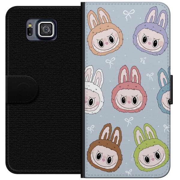 Samsung Galaxy Alpha Tegnebogsetui Labubu Star mønster