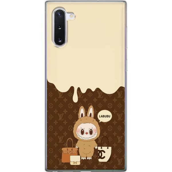Samsung Galaxy Note10 Läpinäkyvä kuori Labubu Blue Chill - Sinisen sävyt ja rauhallinen ilme