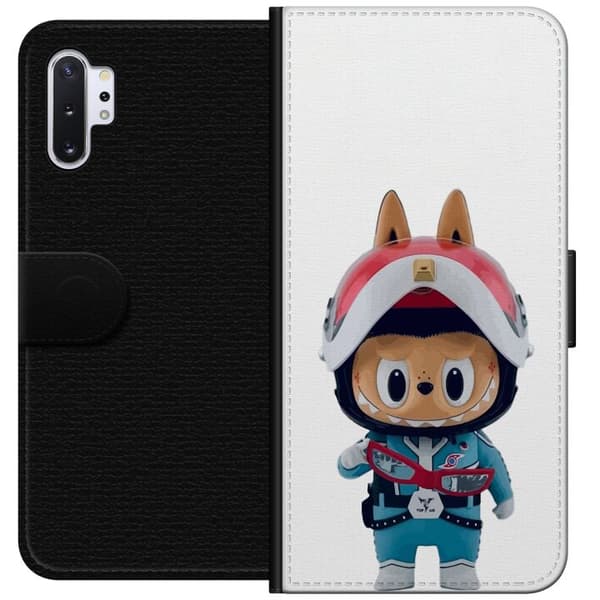 Samsung Galaxy Note10+ Tegnebogsetui How2work Labubu Monstre x Ultraman Blue Figur