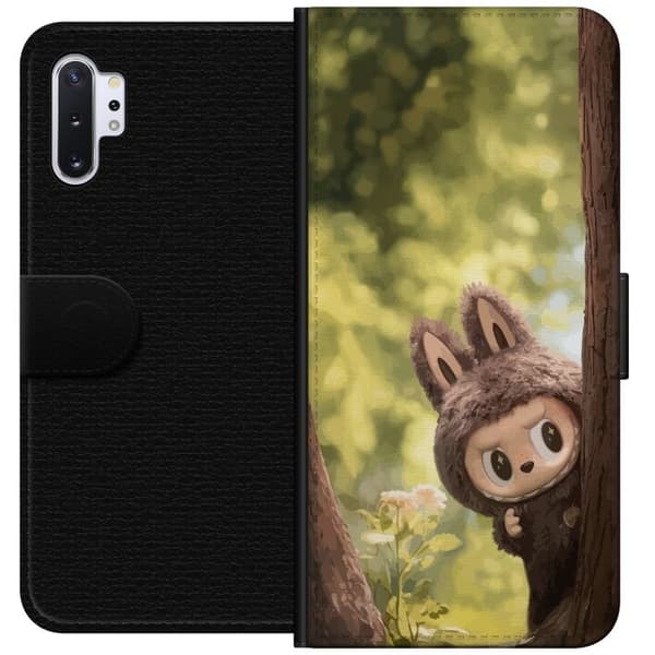 Samsung Galaxy Note10+ Tegnebogsetui Labubu Graffiti Vibes – Gadekunst i monsterform