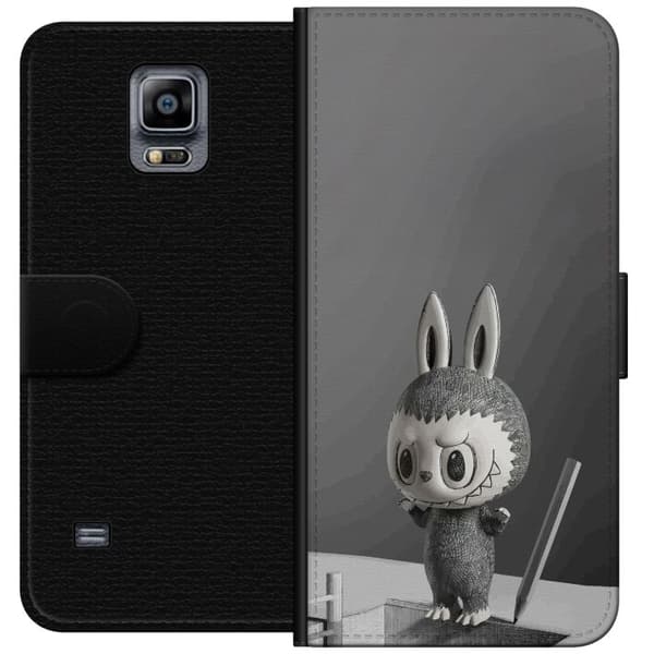 Samsung Galaxy Note 4 Tegnebogsetui Pop Mart MEGA LABUBU LABUBU Sketch 1000%