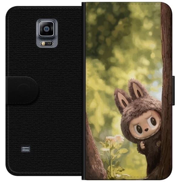Samsung Galaxy Note 4 Tegnebogsetui Labubu Graffiti Vibes – Gadekunst i monsterform