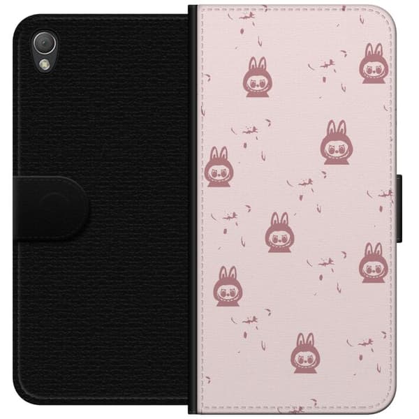 Sony Xperia Z3 Lompakkokotelo Labubu Neon Pop - Neonvärinen pop art hirviö