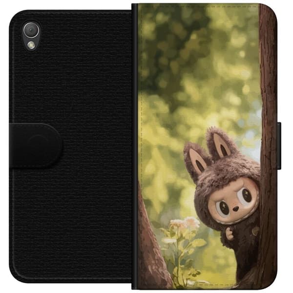 Sony Xperia Z3 Lompakkokotelo Labubu Graffiti Vibes – Katutaide hirviömuodossa