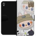 Pikkukuva 1 / 3: Sony Xperia Z3 Lompakkokotelo Labubu Minimal Mood - Yksinkertainen ja tyylikäs hirviösuunnittelu