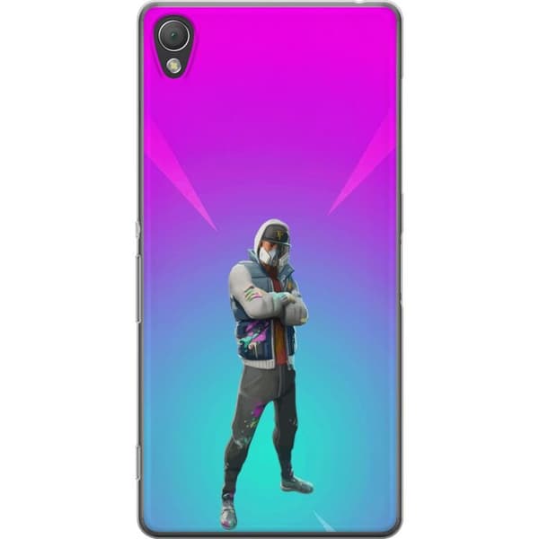 Sony Xperia Z3 Gjennomsiktig deksel svart ridder fortnite