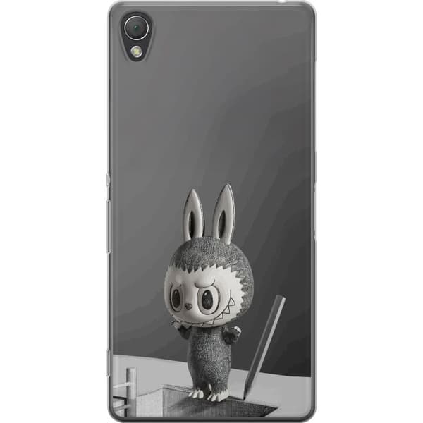 Sony Xperia Z3 Gjennomsiktig deksel Pop Mart MEGA LABUBU LABUBU Sketch 1000%