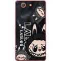 Miniatyrbillede 1 af 3: Sony Xperia Z3 Compact Gennemsigtig cover <nl>Labubu Black Energy - Sort mønster i gade stil