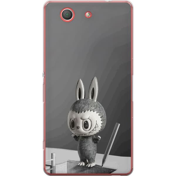 Sony Xperia Z3 Compact Gennemsigtig cover Pop Mart MEGA LABUBU LABUBU Sketch 1000%