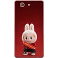 Miniatyrbillede 1 af 3: Sony Xperia Z3 Compact Gennemsigtig cover Pop Mart The Monsters Labubu Held og Lykke Vinyl Plysdukke