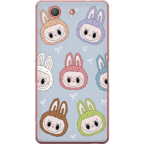 Sony Xperia Z3 Compact Gennemsigtig cover Labubu Star mønster