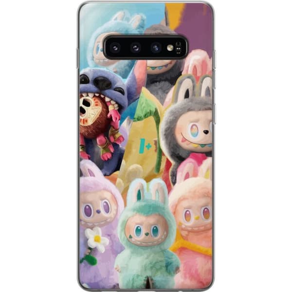 Samsung Galaxy S10 Läpinäkyvä kuori iso