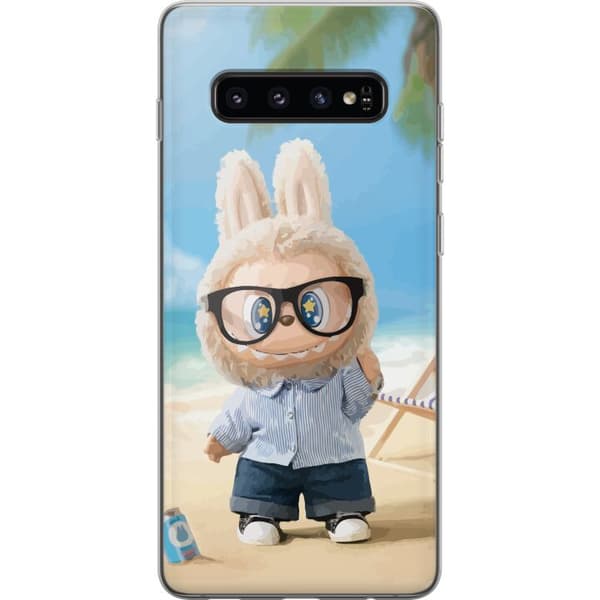 Samsung Galaxy S10 Gjennomsiktig deksel Labubu Mørke Drømmer