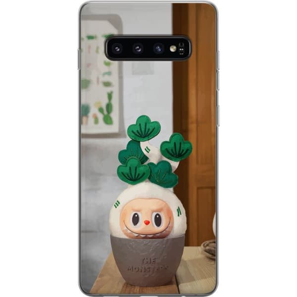 Samsung Galaxy S10 Gjennomsiktig deksel MONSTRENE Ulydige Planter