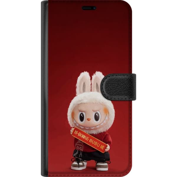 Samsung Galaxy S10+ Lompakkokotelo Pop Mart The Monsters Labubu Onnea Vinyl Nukke