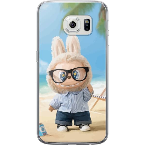 Samsung Galaxy S6 edge Genomskinligt Skal Labubu Dark Dreams – Mörk mystisk design