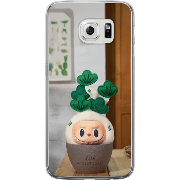 Samsung Galaxy S6 edge Gennemsigtig cover MONSTRENE Uduelige Planter