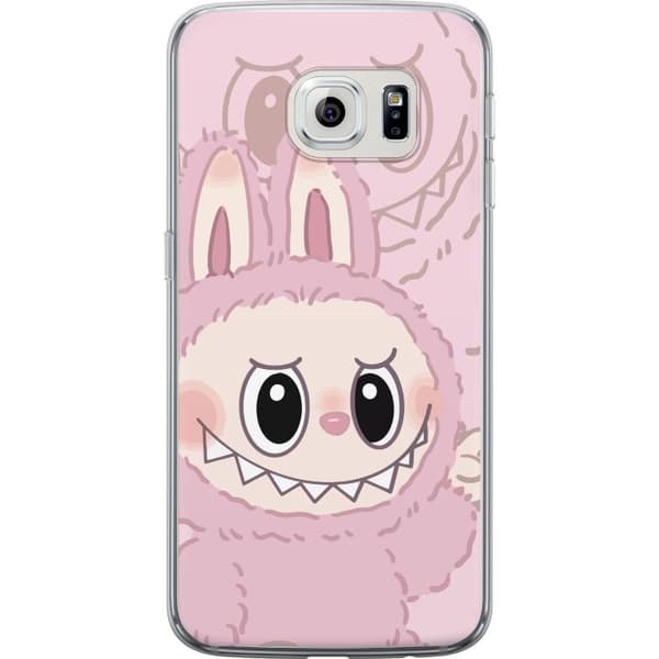 Samsung Galaxy S6 edge Gennemsigtig cover Labubu Floral Freak