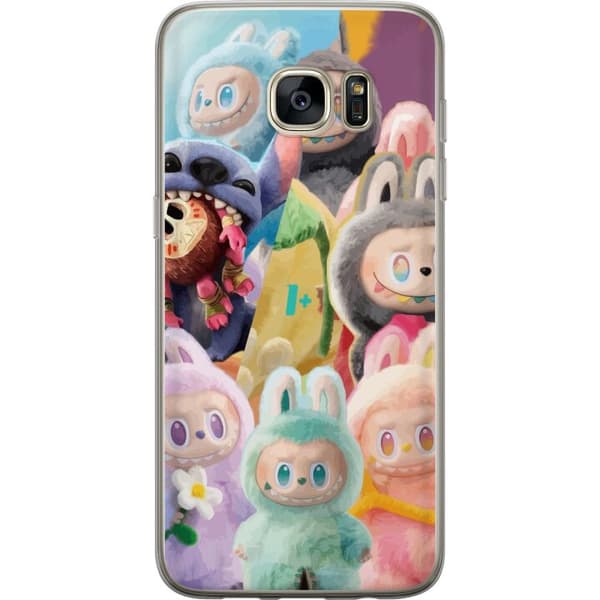 Samsung Galaxy S7 edge Gennemsigtig cover stor