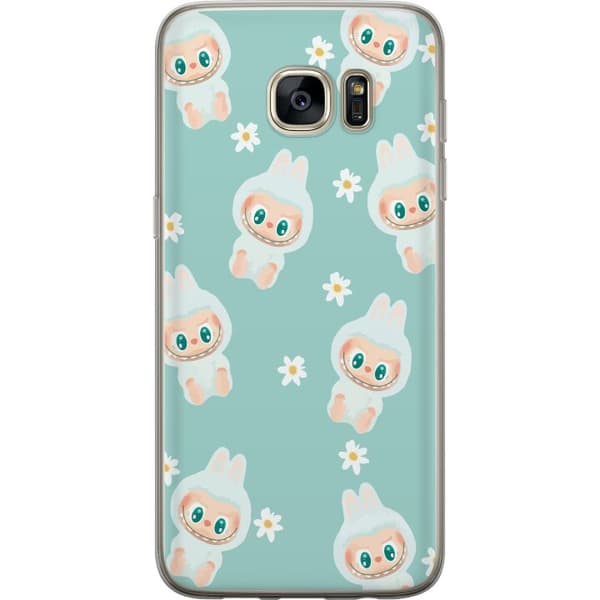 Samsung Galaxy S7 edge Gennemsigtig cover Labubu Candy Vibes