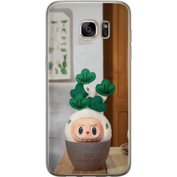 Samsung Galaxy S7 edge Gennemsigtig cover MONSTRENE Uduelige Planter